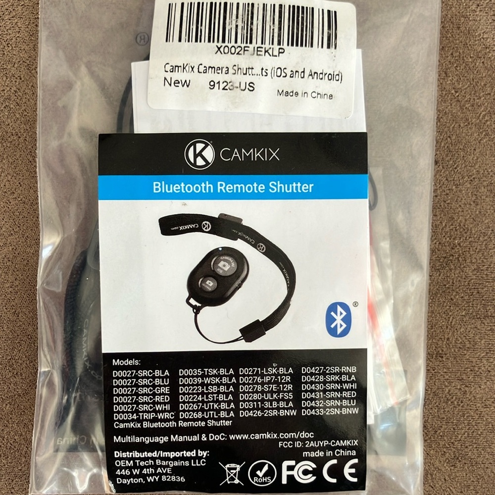 🌺 Bluetooth Remote Shutter - Picture 2 of 6